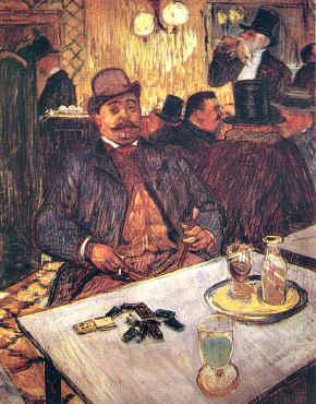  Henri  Toulouse-Lautrec M. Boileau Au Cafe Sweden oil painting art